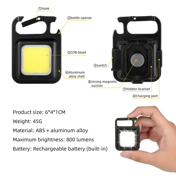 BowLift | Luminator Keychain: Power Light Mini