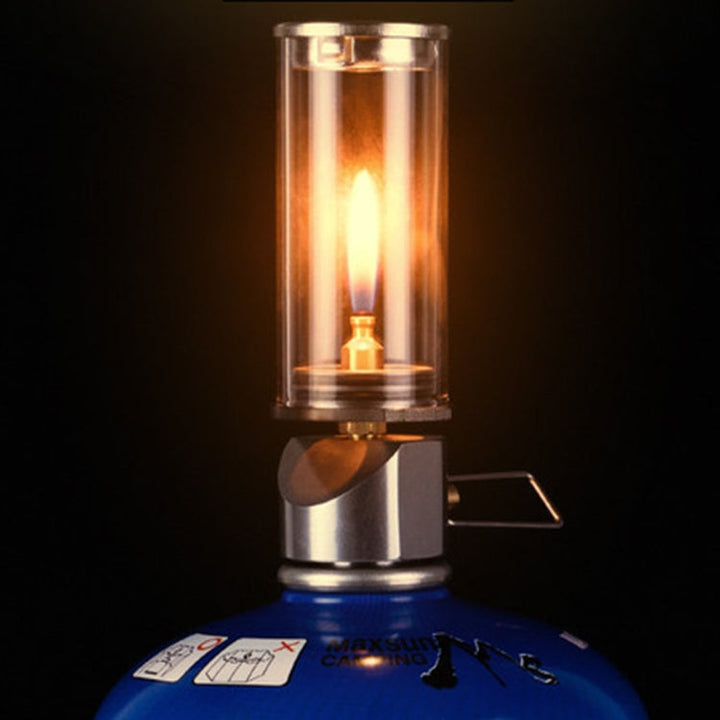 BowLift | BRS-55 Outdoor Camping Lighting Mini Steam Light Tent Gas Coreless Candle Light