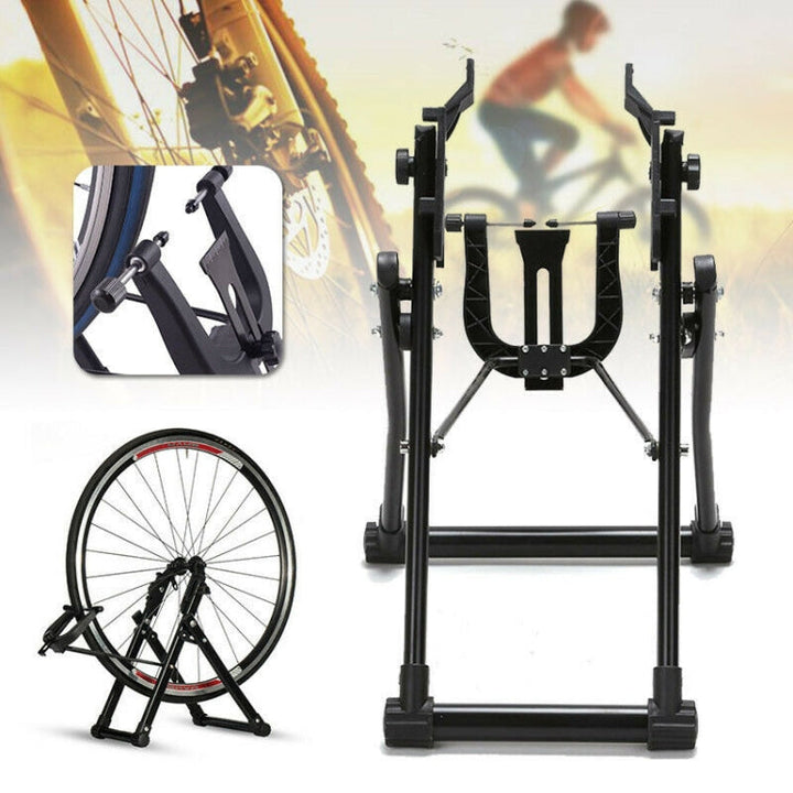 BowLift | Bicycle Accessories Bicycle Adjustment Ring Table Bicycle Tool Wheel Set Adjustment Table (Red)