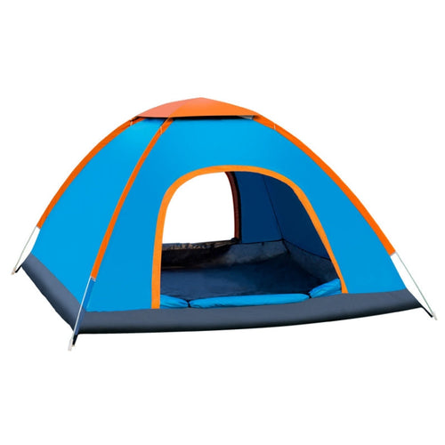 BowLift | Outdoor Camping Beach Rainproof Sunproof Automatic Quick Setup Tent for 3-4 People (Blue)