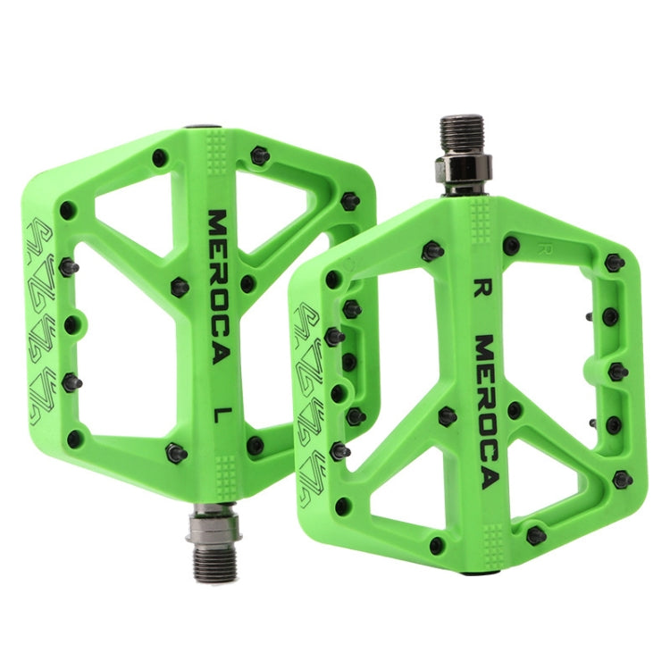 BowLift | MEROCA Mountainbike Nylon Pedal (Green)
