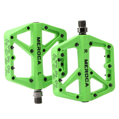 BowLift | MEROCA Mountainbike Nylon Pedal (Green)
