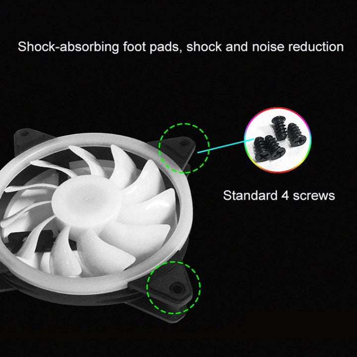 BowLift | Computer CPU RGB glowing radiator 8 fans + remote control