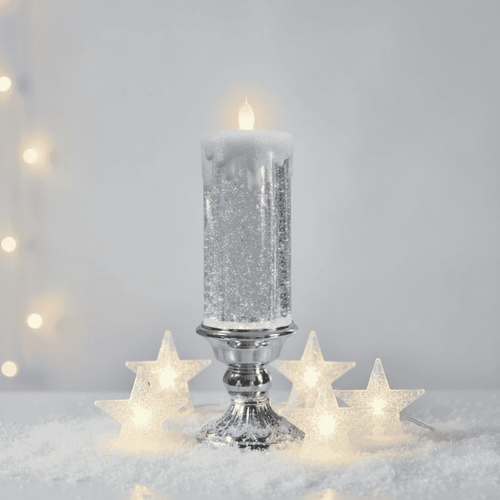 BowLift | Elegant LED Candle for Cozy Christmas Evenings