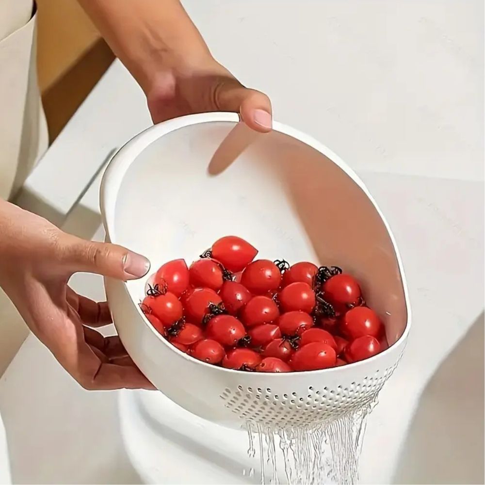 BowLift | Terra Flow Wash & Drain Colander