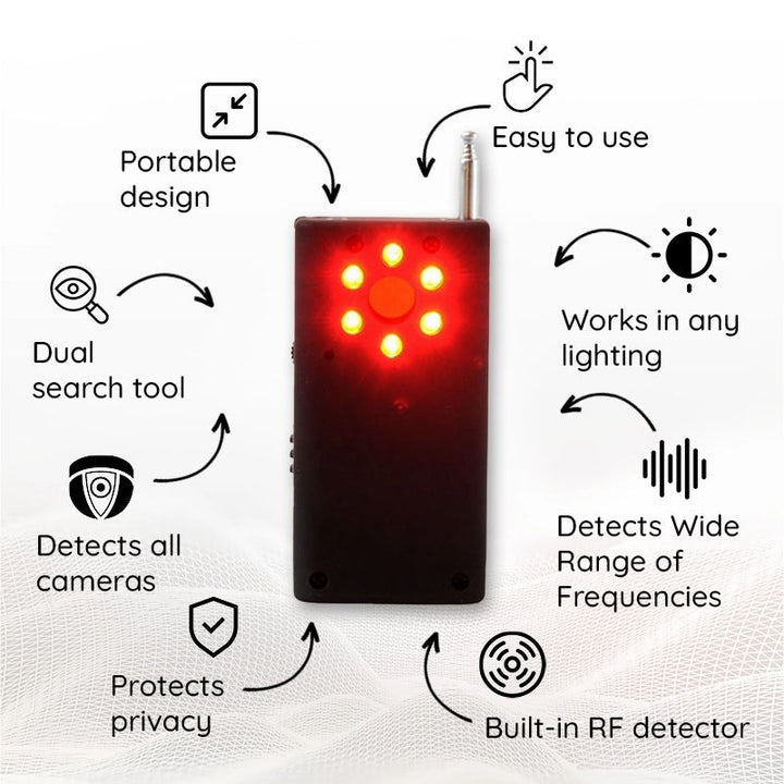 BowLift | The Best Bug Detector - Hidden Camera and Microphones Detector