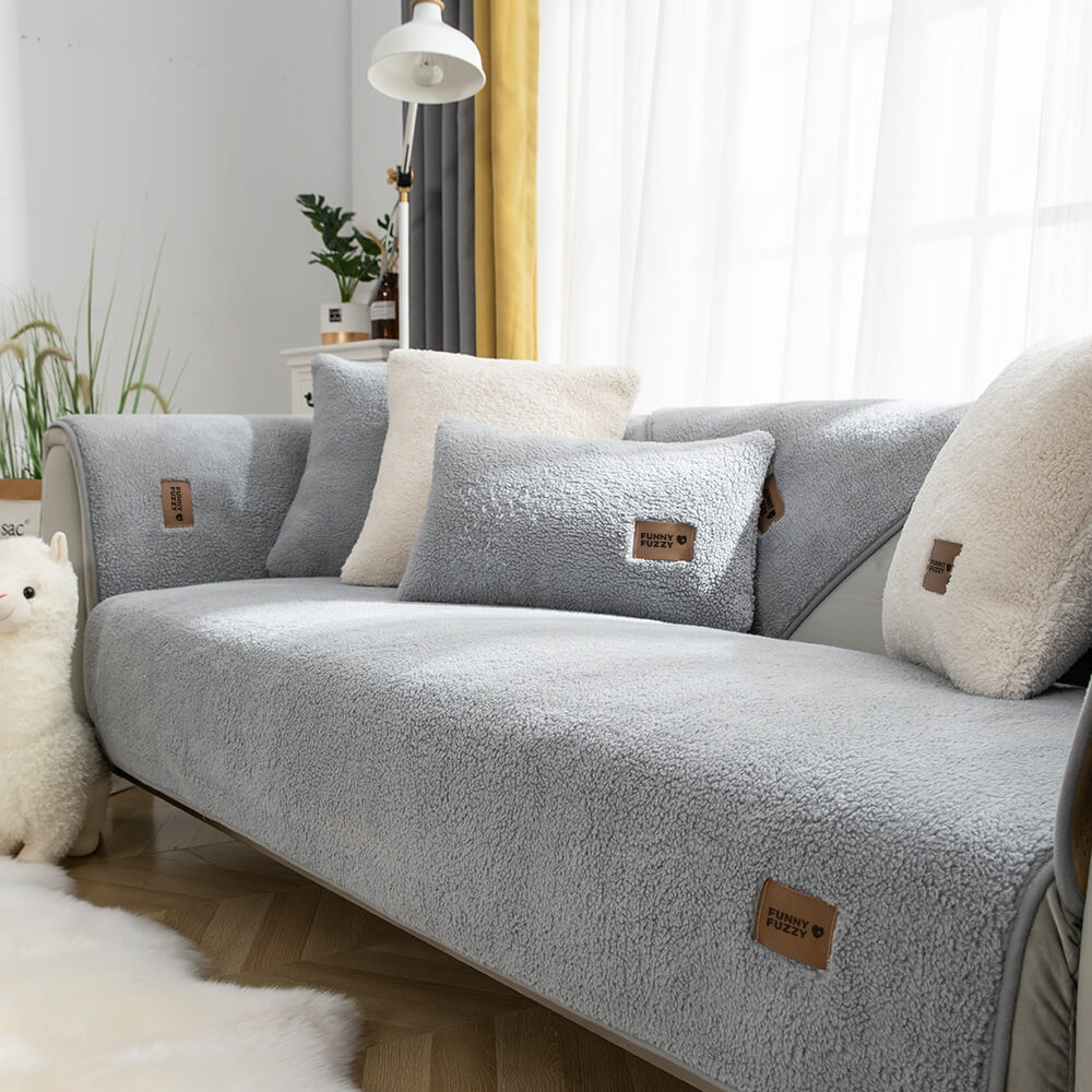 BowLift | Sofa cover fleece waterproof non-slip washable