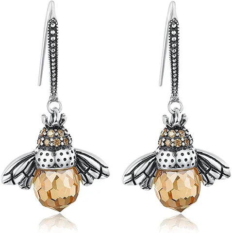 Queen Bee Earrings - Elegant and Unique Accessory Bowlift