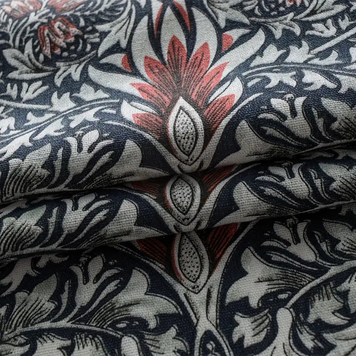 BowLift | Thistle Ebonleaf Floral Tapestry Curtain