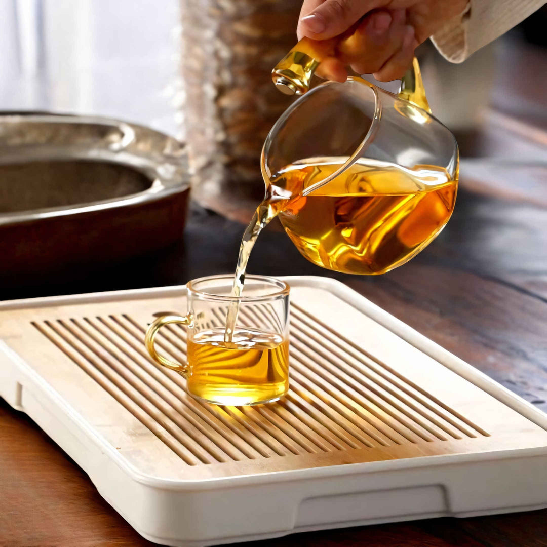 BowLift | TranquiliTea – Magnetic Glass Infuser Teapot for Enhanced Flavour & Wellness