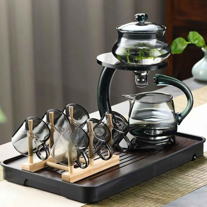 BowLift | TranquiliTea – Magnetic Glass Infuser Teapot for Enhanced Flavour & Wellness