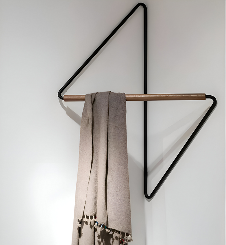 BowLift | Triad Coat Stand – Geometric Multi-Purpose Metal Wardrobe Rack