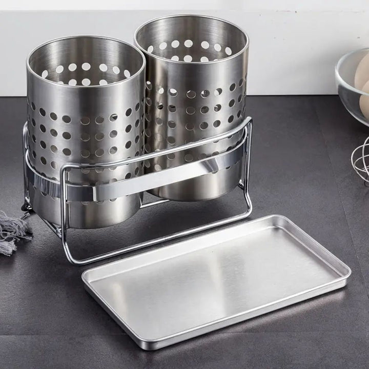 BowLift | Trivent Stainless Kitchen Cutlery Organizer