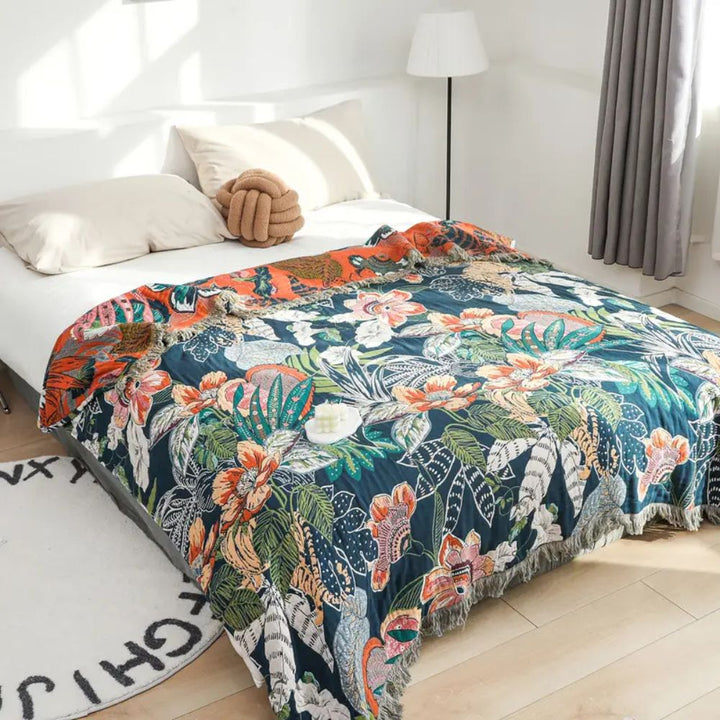 BowLift | Tropic Twilight Cotton Blanket