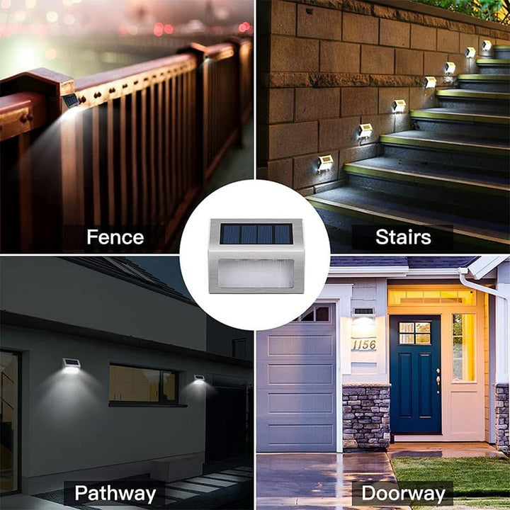 BowLift | Solar Powered LED Outdoor Stairs Light