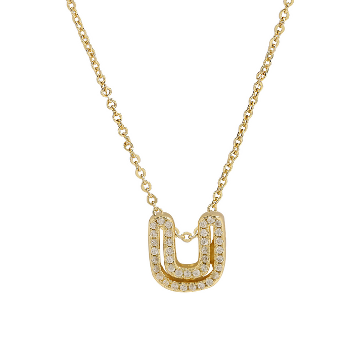 BowLift | Dazzling Diamond Initial Necklace