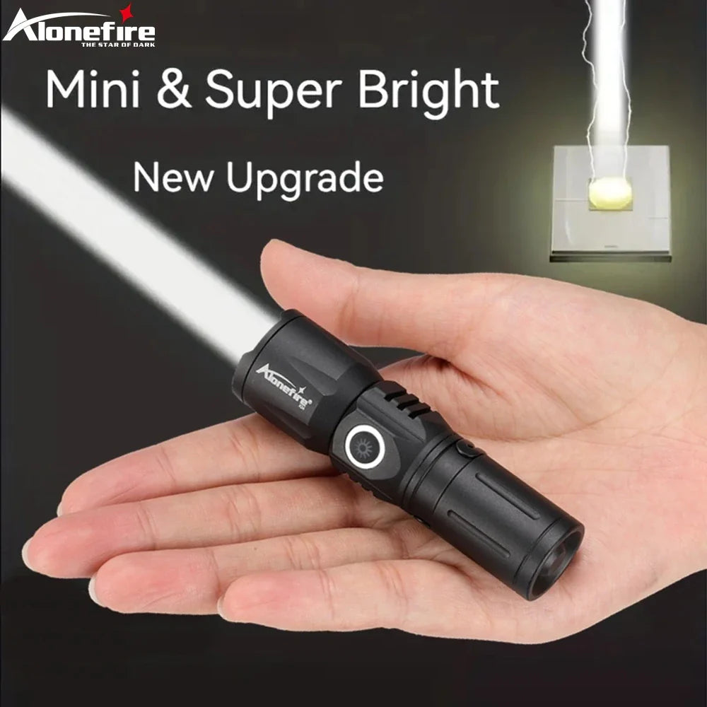 BowLift | Ultra Bright USB Telescopic Zoom Flashlight