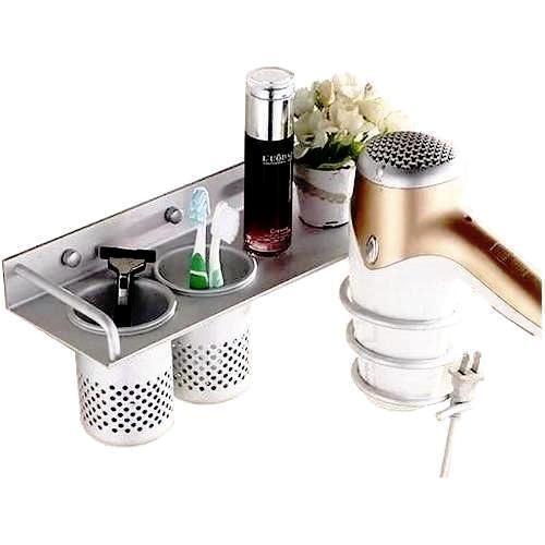 BowLift | Multi-function Bathroom Hair Dryer Holder