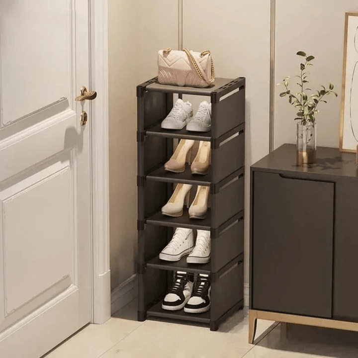 BowLift | Saving Shoe Rack - Stackable shoe rack for corners and small spaces
