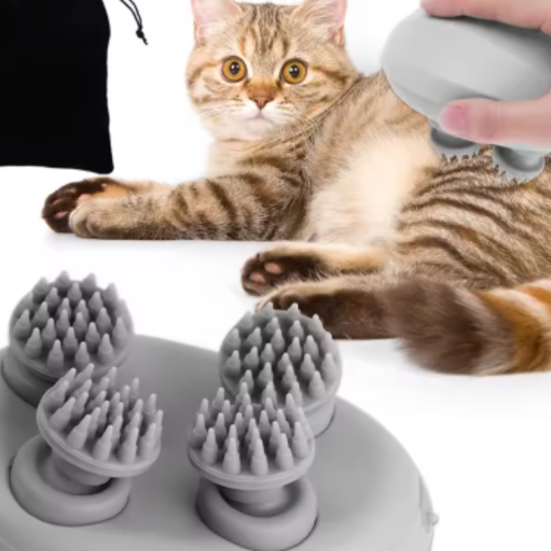 RelaxEase Dual-Use Massager for Pets and People Bowlift