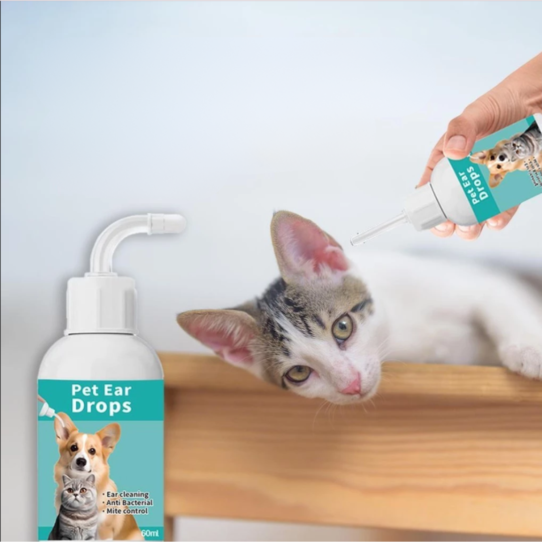 Natural Cat Ear Cleaning Drops Bowlift