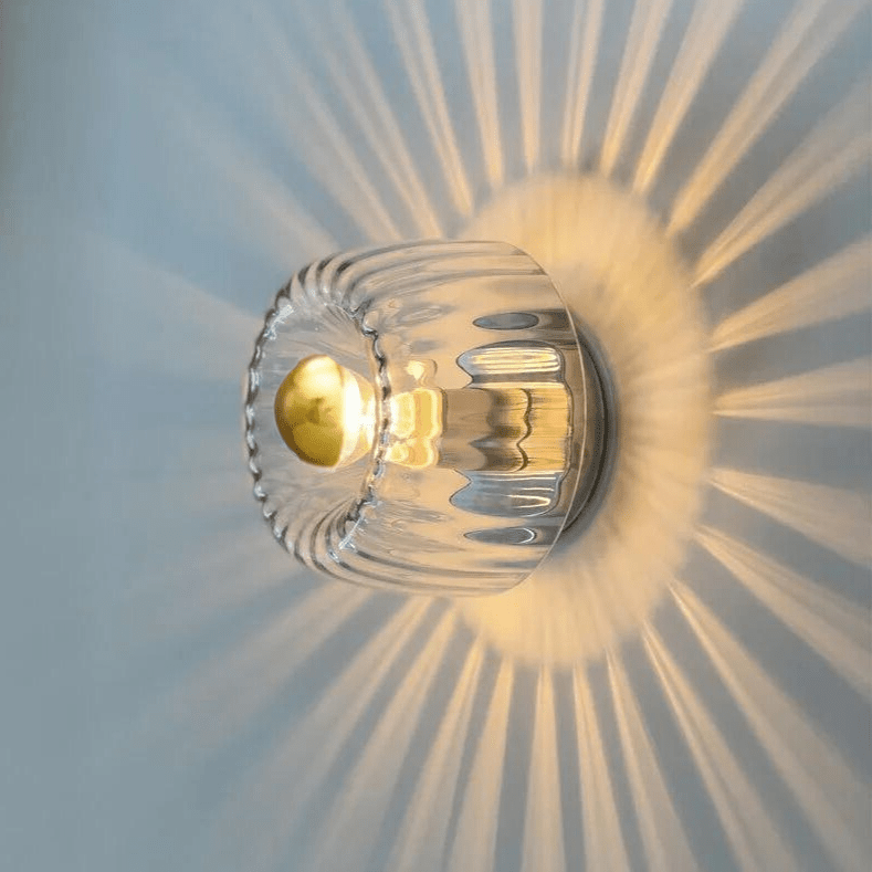 BowLift | Scandinavian Bauhaus Wall Light – Nordic Glass & Metal Sconce for Modern Interiors