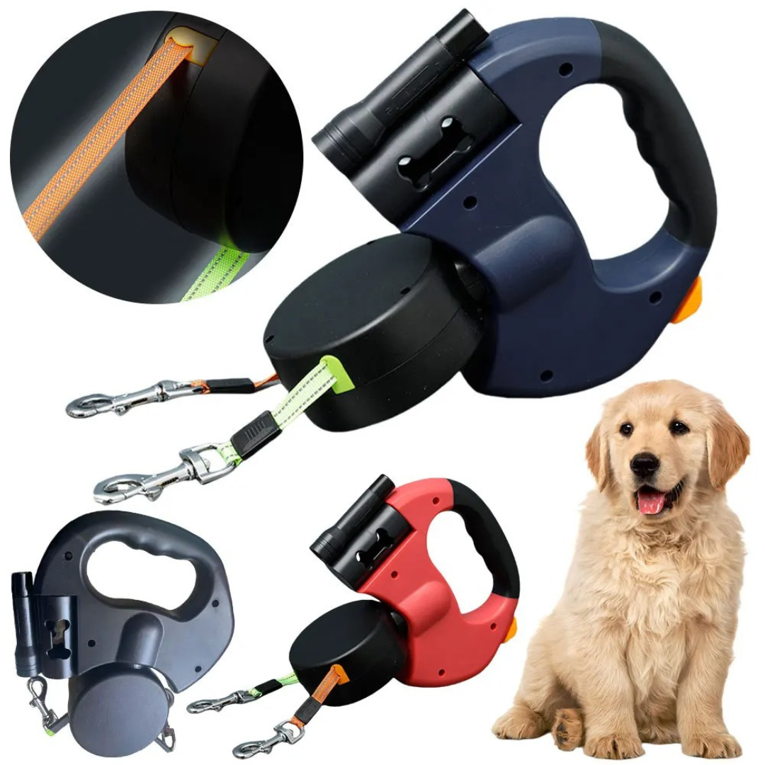 Tangle Free Dual Dog Leash Bowlift