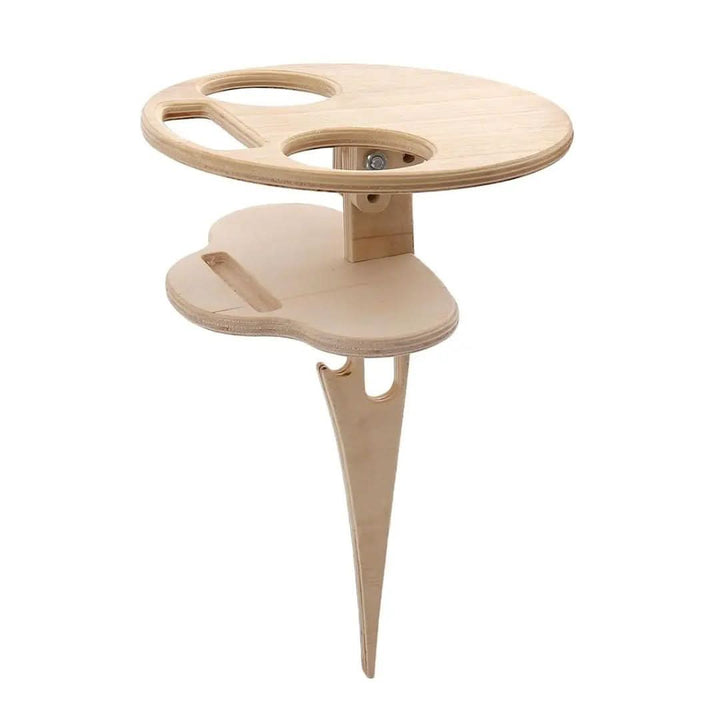 BowLift | Portable Double-Layer Wine Table for Outdoor Picnics