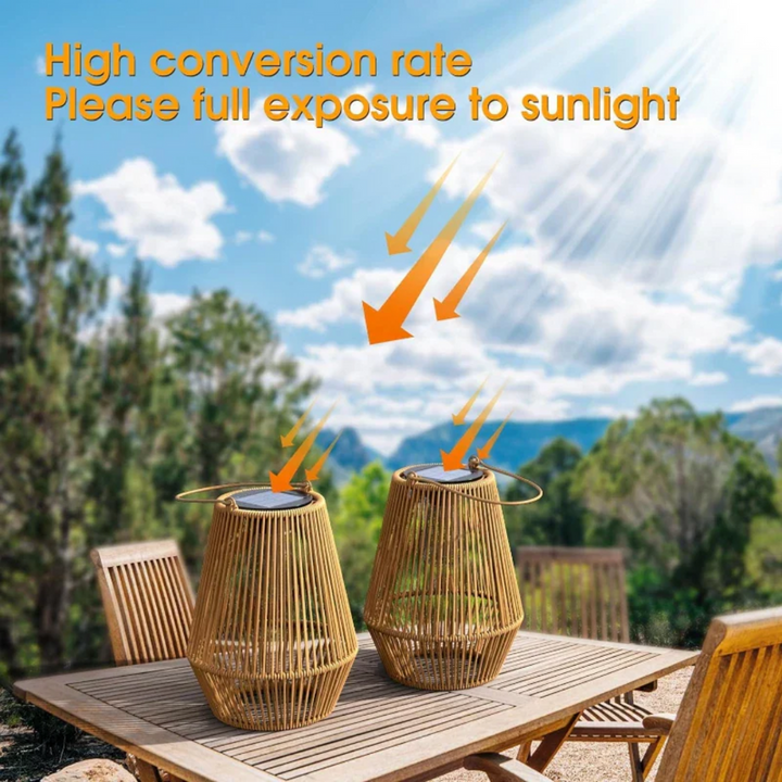 BowLift | Manually crafted weatherproof solar garden light