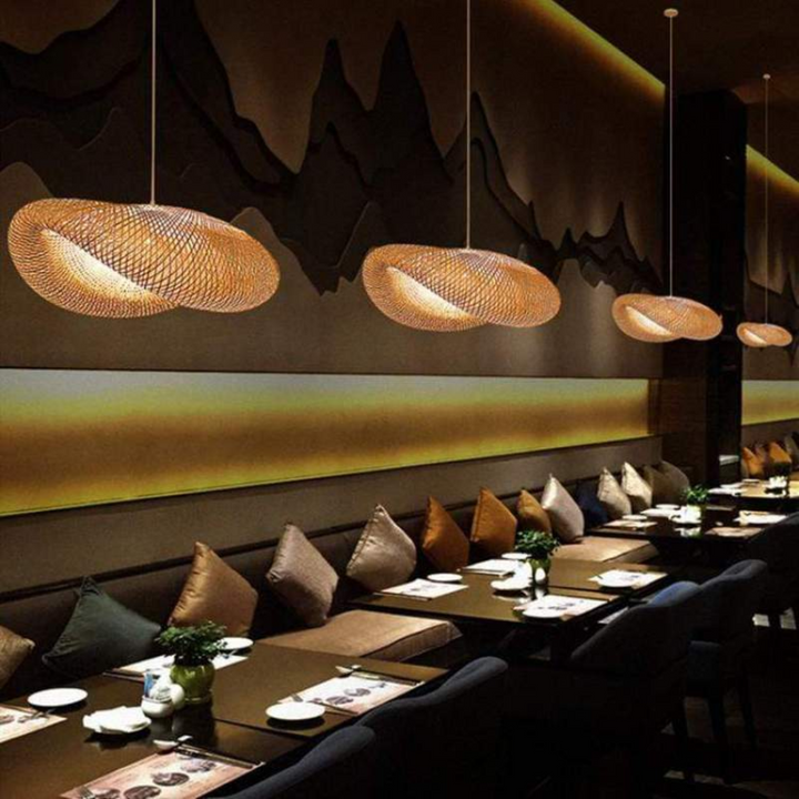 BowLift | Design LED Pendant Lamp Bamboo Balls - EcoSphere