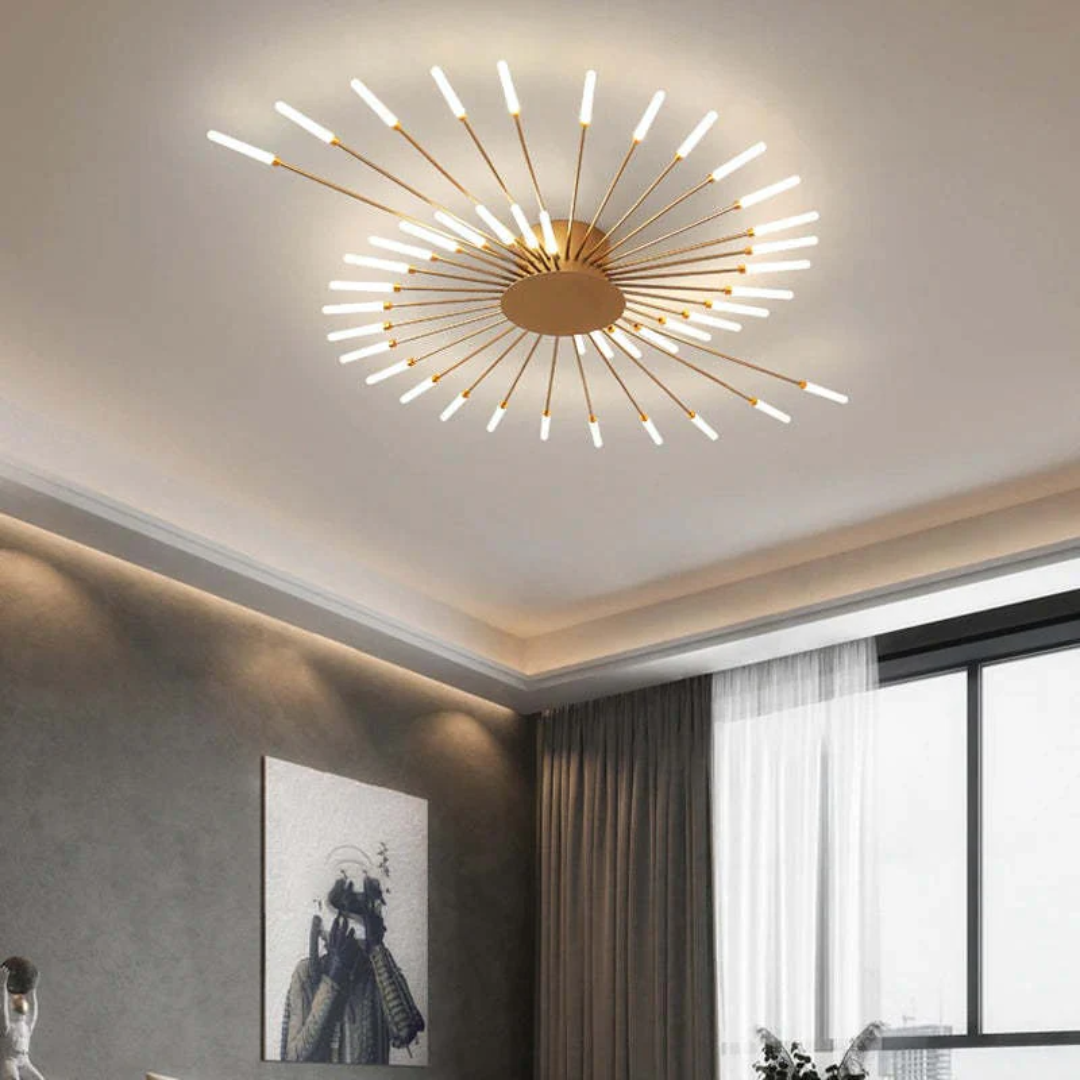 BowLift | Modern Large LED Ceiling Lamp - LumenMax