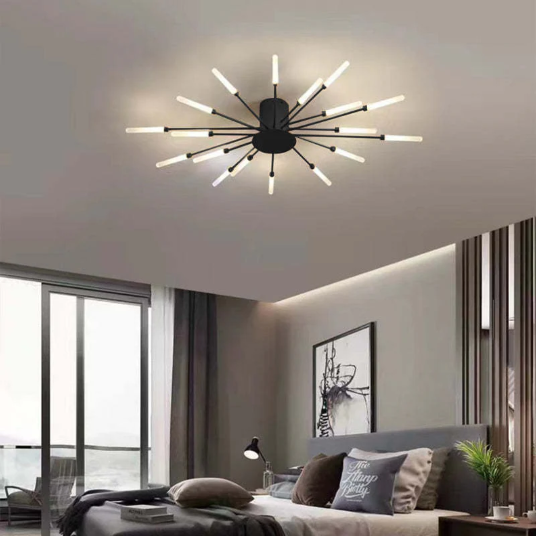 BowLift | Modern Large LED Ceiling Lamp - LumenMax