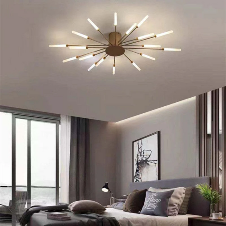 BowLift | Modern Large LED Ceiling Lamp - LumenMax