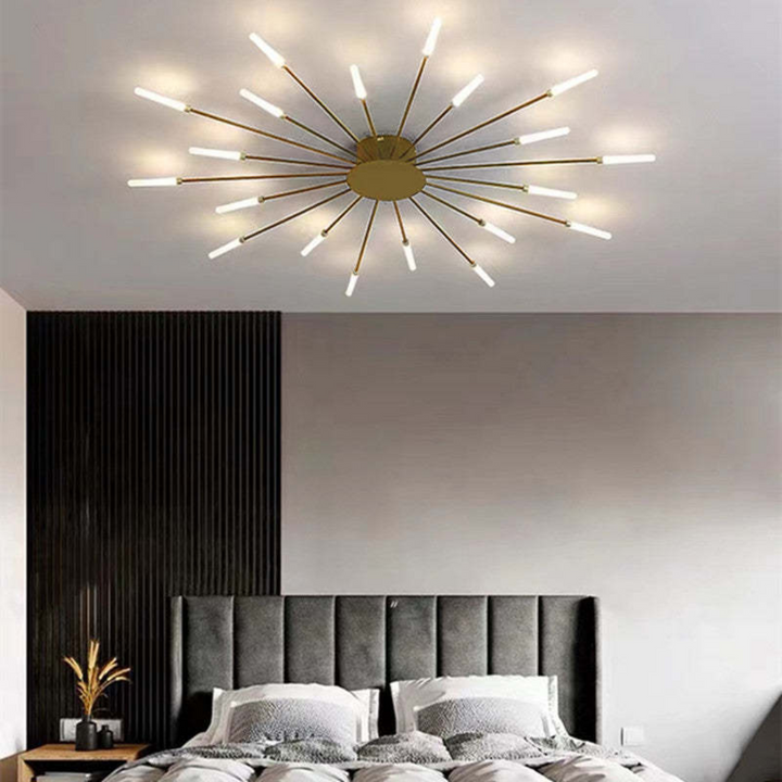 BowLift | Modern Large LED Ceiling Lamp - LumenMax