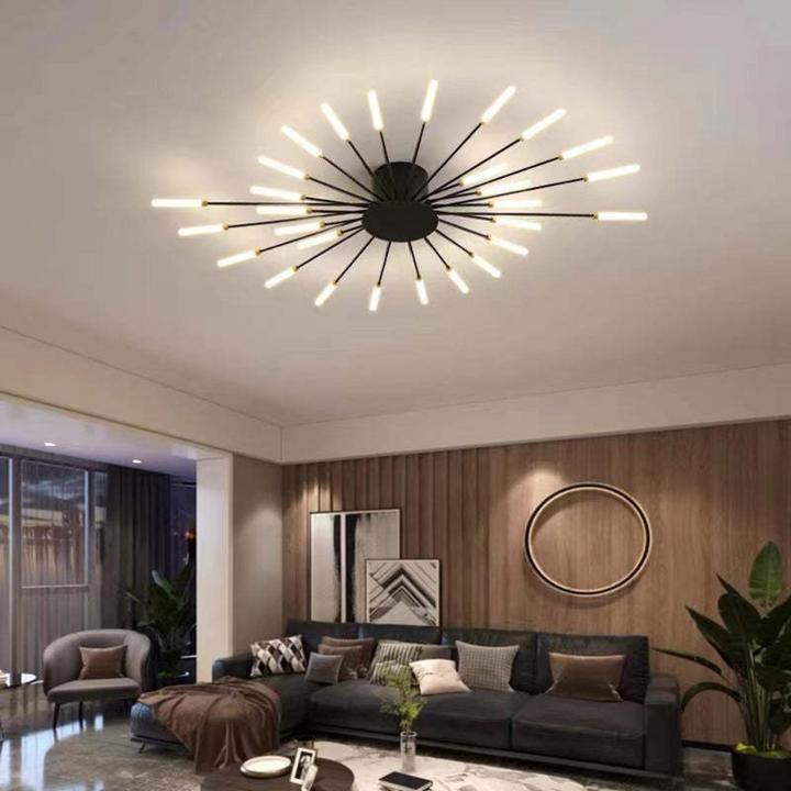 BowLift | Modern Large LED Ceiling Lamp - LumenMax