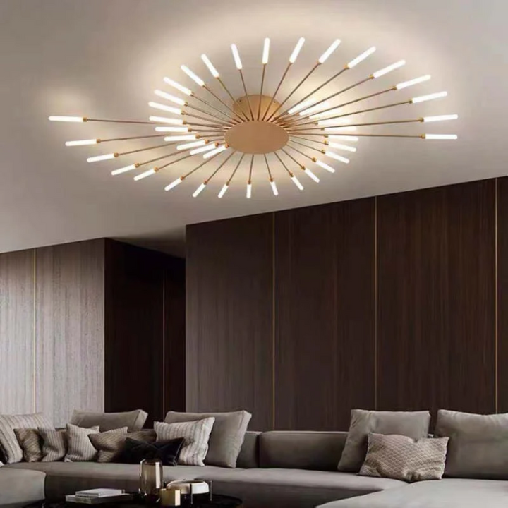 BowLift | Modern Large LED Ceiling Lamp - LumenMax