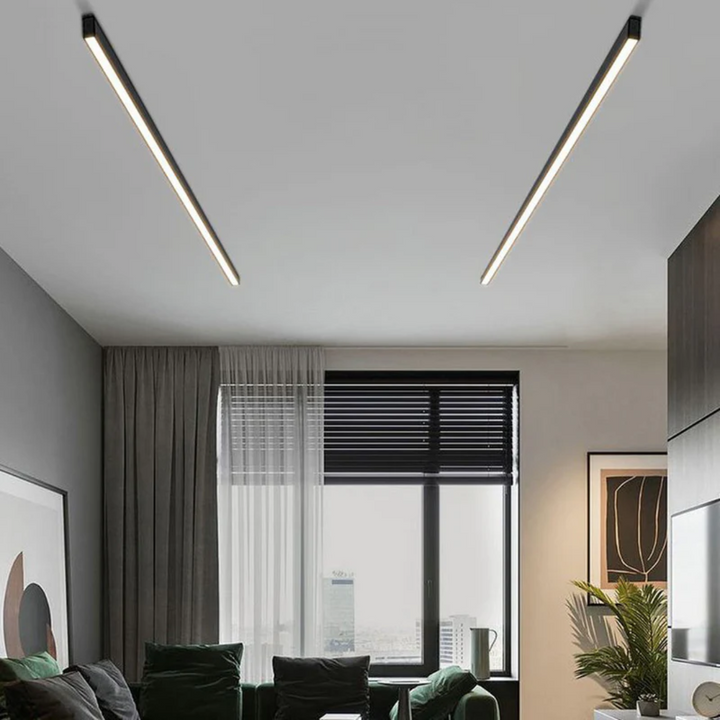 BowLift | Industrial Linear LED Ceiling Lamp - Stratum