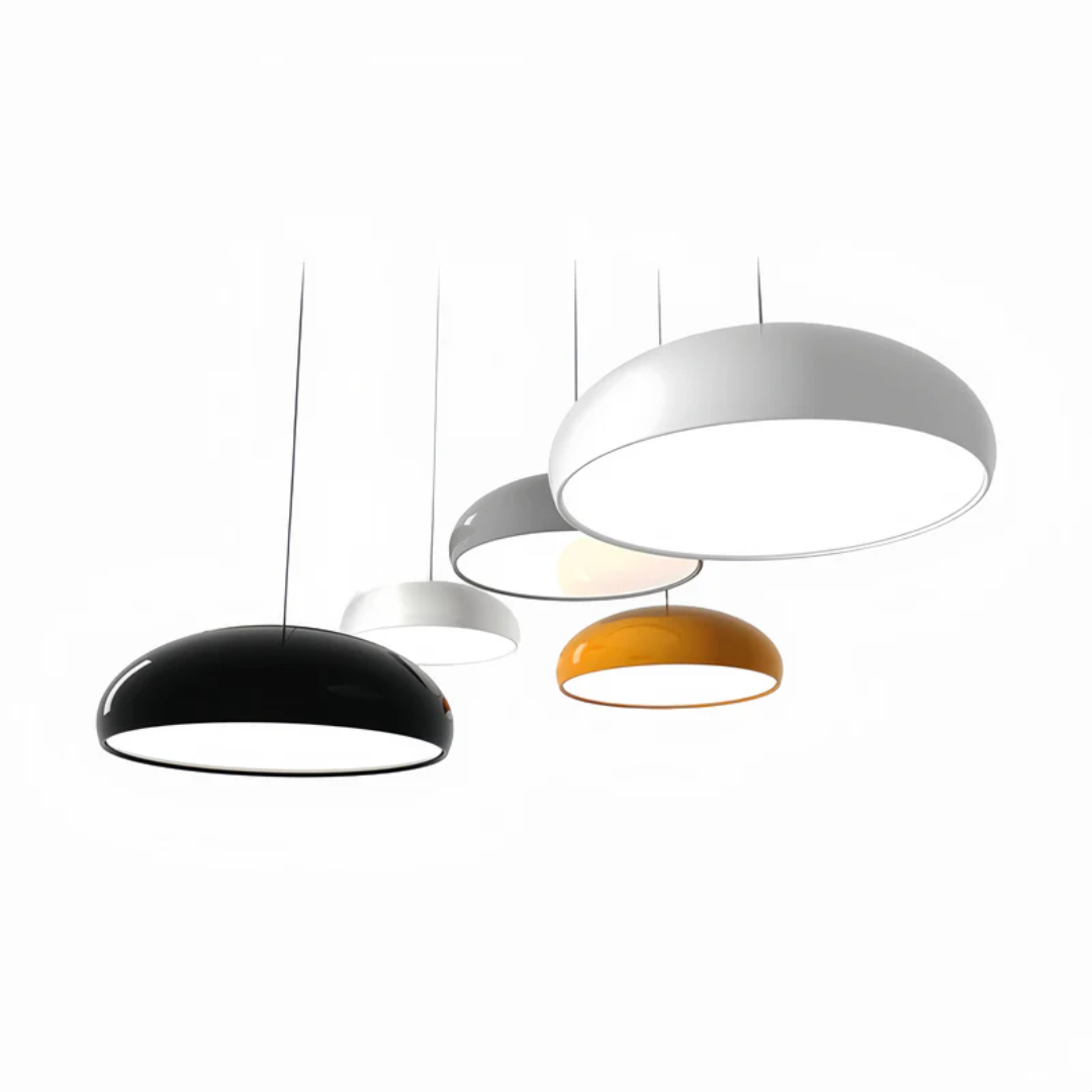 BowLift | Modern Round LED Hanging Lamp - Serena