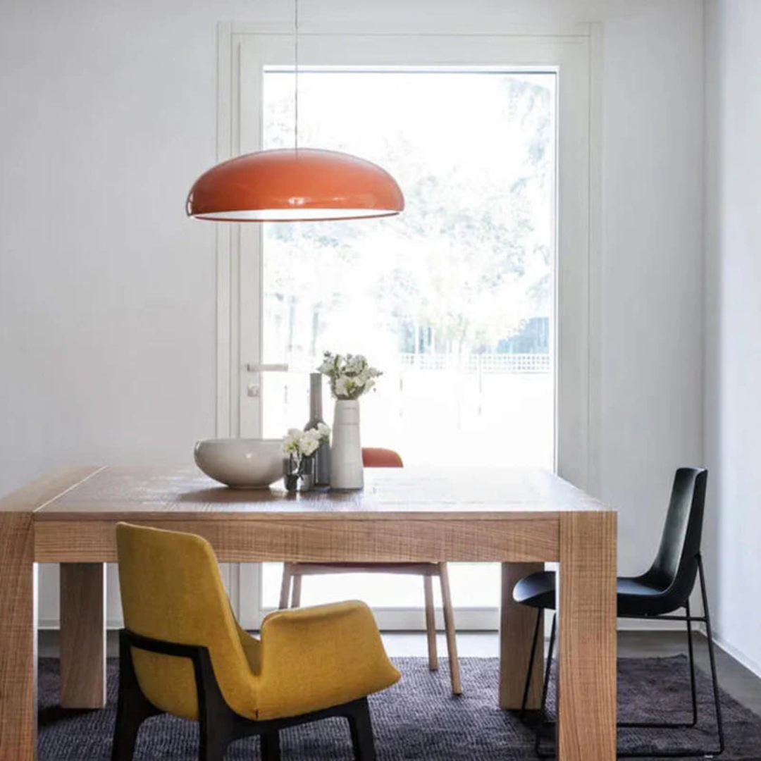 BowLift | Modern Round LED Hanging Lamp - Serena