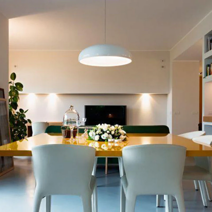 BowLift | Modern Round LED Hanging Lamp - Serena