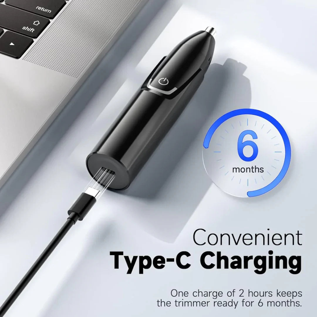 BowLift | Rechargeable Nose and Ear Hair Trimmer
