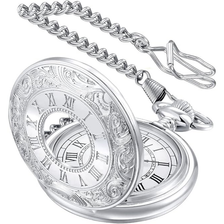 Classic Retro Pocket Watch for Men Bowlift