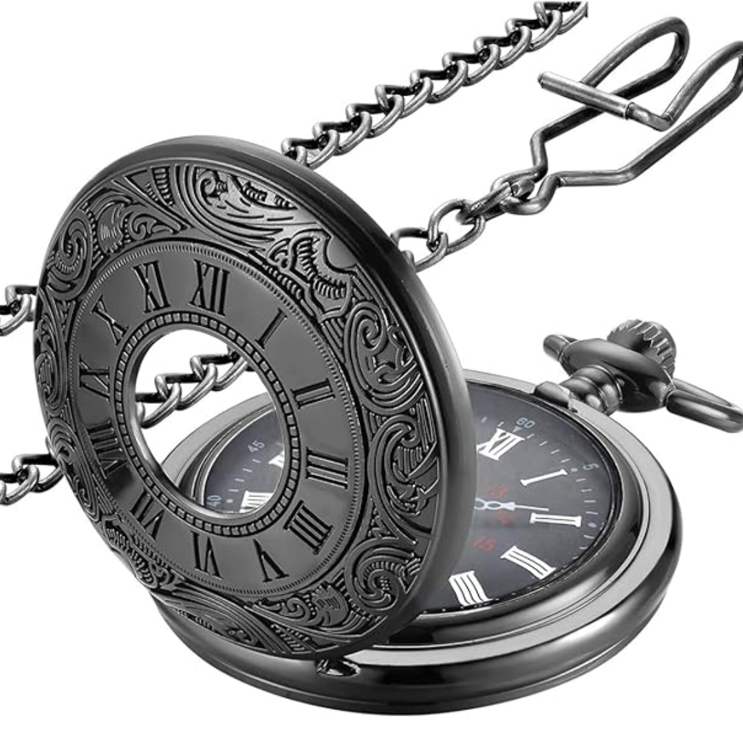 Classic Retro Pocket Watch for Men Bowlift