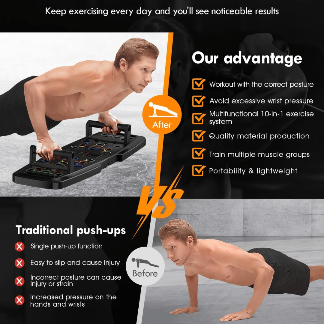 BowLift | Compact fitness set for strength training & full-body workout at home