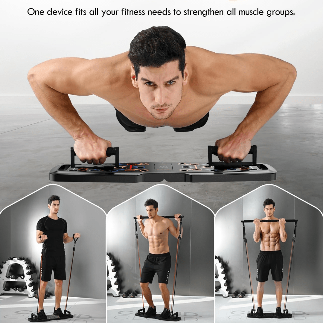 BowLift | Compact fitness set for strength training & full-body workout at home