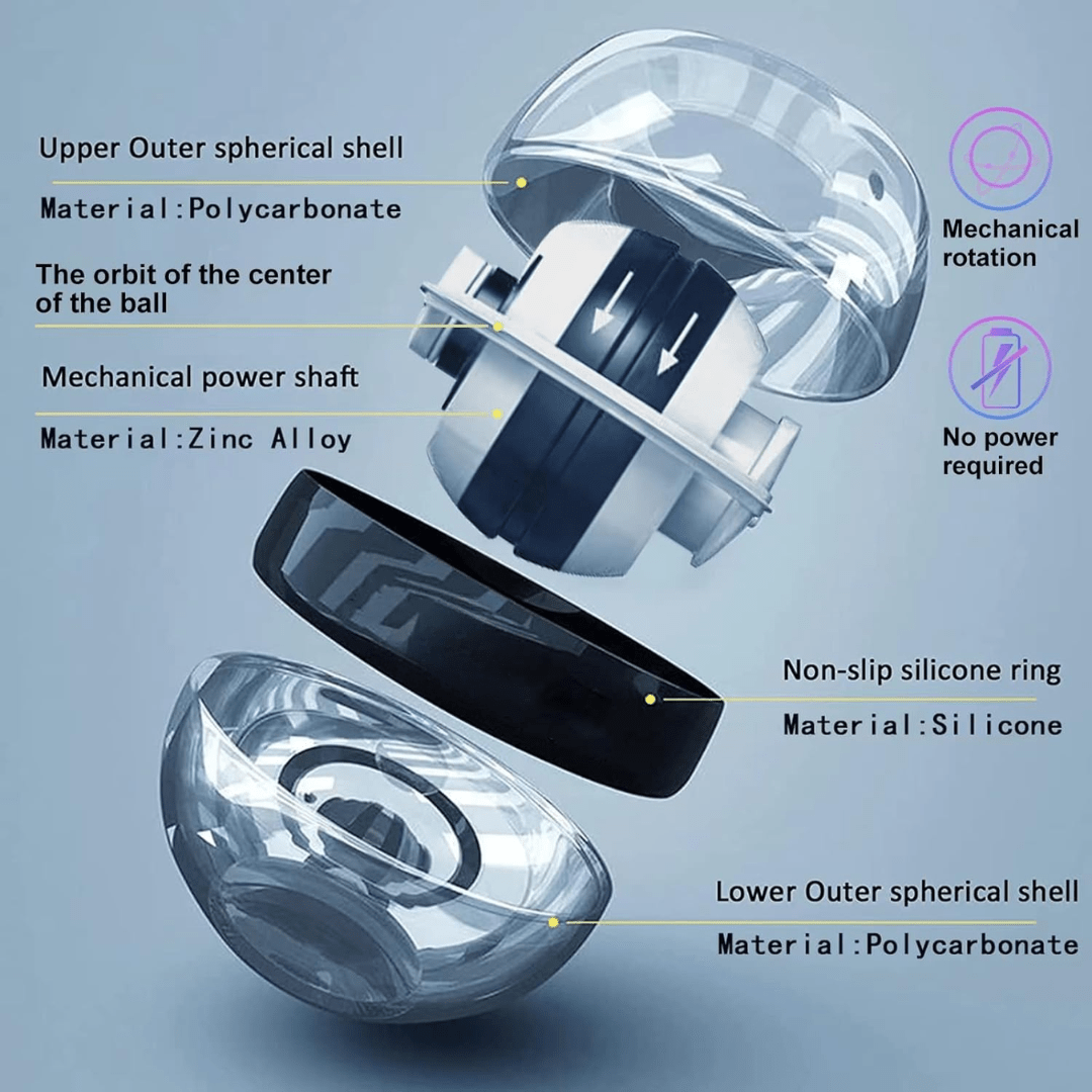 BowLift | self-starting pole grid with gyroscopic resistance for forearm training