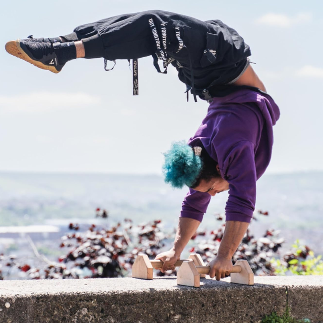 Calisthenics PowerBars – Robust Three Push-Up Stands