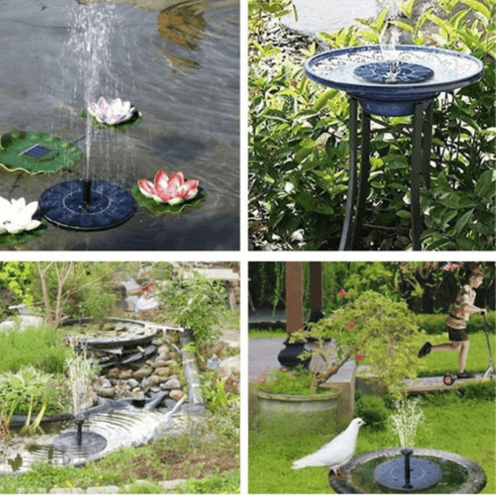 BowLift | Friendly Solar Bird Fountain - Create a peaceful oasis in your garden