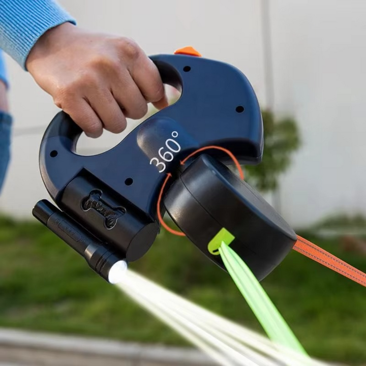 Tangle Free Dual Dog Leash Bowlift