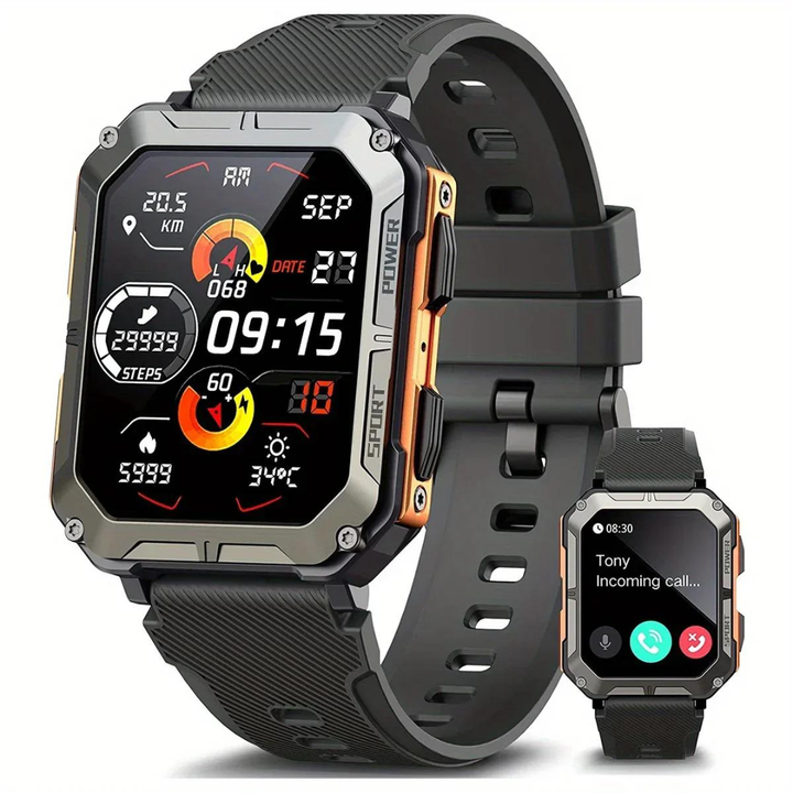 BowLift | Rugged Smartwatch with Health Tracking & Calls
